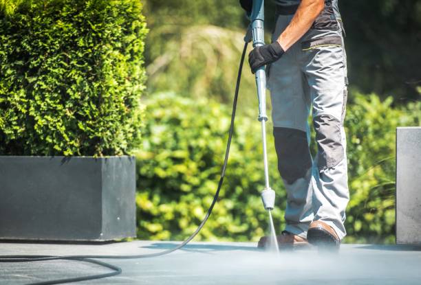 Post-Construction Pressure Washing in New Berlin, WI